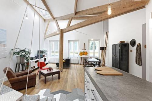 Мансардные квартиры в минске. Идеальная мансарда. Проект Большая квартира