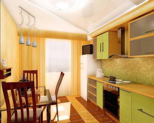 Ремонт кухни в панельном доме. Как увеличить площадь кухни в панельном доме?