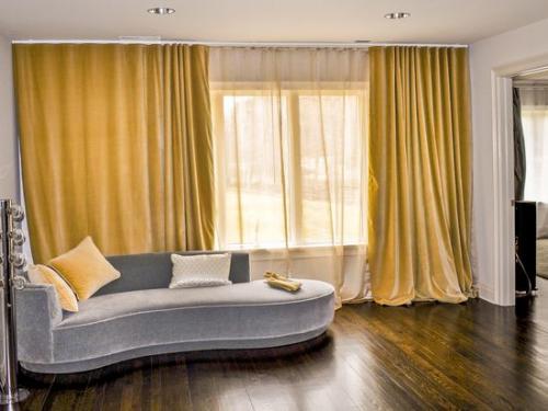 Как правильно выбрать длину карниза для штор