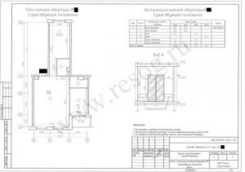 Перепланировка кухни с газовой плитой. Перенос кухни в коридор или другое нежилое помещение возможен.