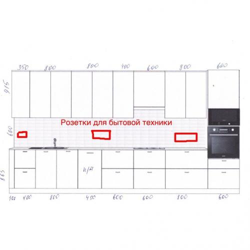 Розетки на кухне. Простыми словами о розетках на кухне: где и как я их размещаю (от эксперта по кухням)