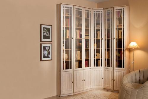 Шкафы угловые в зал. Примеры внутреннего наполнения шкафа