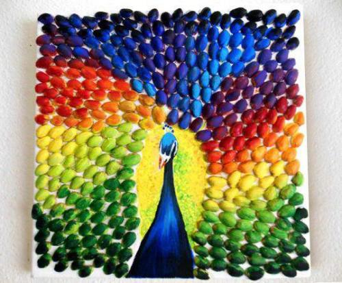 Поделка из скорлупы фисташек. Поделки из фисташек – 7 простых идей 16