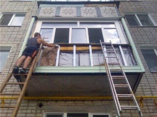 Утепление балкона обшитого сайдингом. Утепление балкона/лоджии снаружи минеральной ватой – пошаговая инструкция