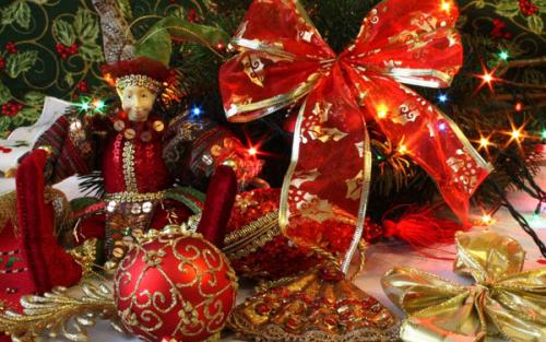 Как сделать бантик на новогодний шар. Как сделать бантики на елку своими руками, видео