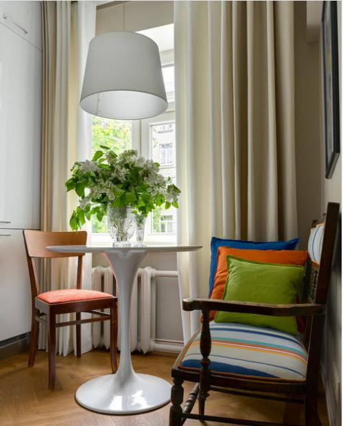 Круглый стол со стульями для маленькой кухни. Какой он, идеальный стол для маленькой кухни – круглый или прямоугольный?