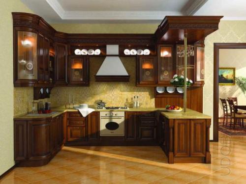 Эксклюзивные кухни в дом. Как выглядят элитные кухни? (12 фото)