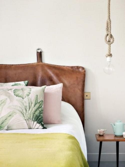 Плетеное Изголовье кровати. 8 оригинальных идей для замены изголовья Вашей кровати.