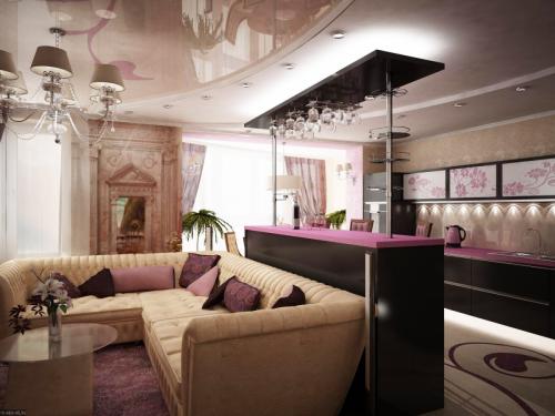 Как объединить кухню и комнату. Особенности объединения кухни и гостиной