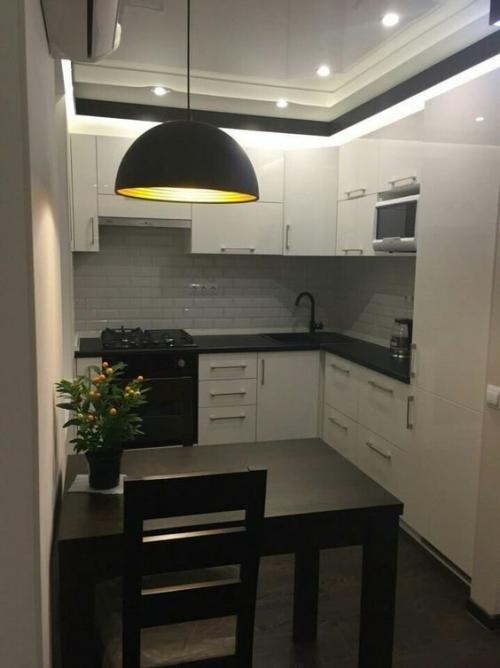 Как расположить технику на угловой кухне. Как спланировать кухню идеально: планировки кухни от 3м2 (+14 разных планировок с примерами!)