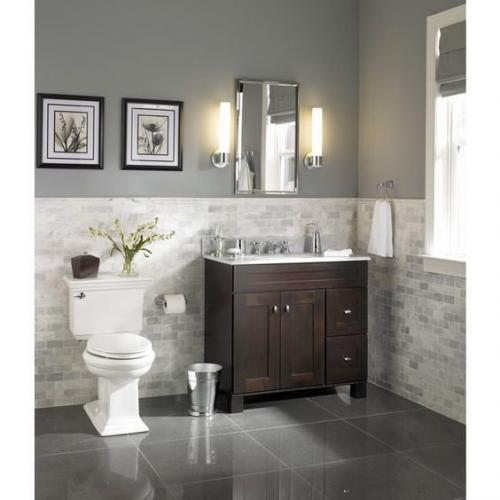 Идеи покраски стен в ванной. Идеи для маленьких ванных комнат: керамическая плитка или покраска