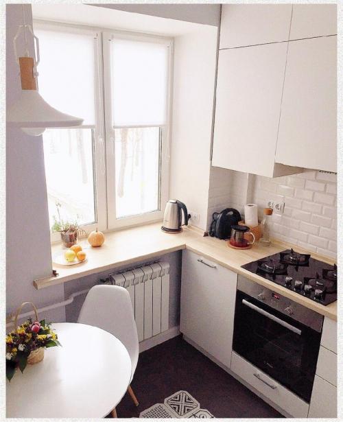 Наш ремонт до и после. Женщина воплотила мечту – сделала ремонт кухни (5 м2) лучше дизайнеров, Фото до/после