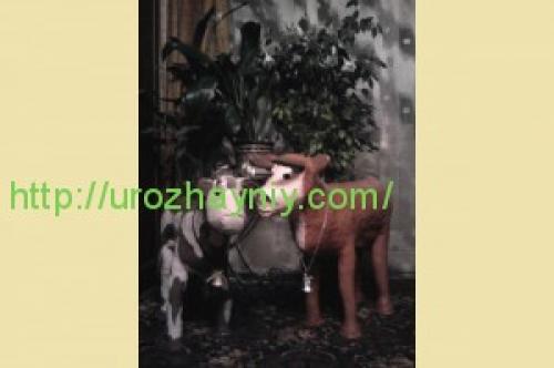 Корова из пластиковых бутылок своими руками. Бычок из пластиковой бутылки. Автор Ольга Короннова