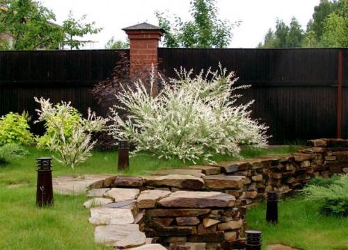 Подпорные стенки на участке. Правила устройства подпорных стенок