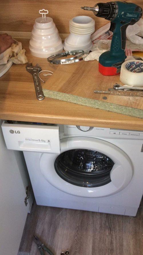 Куда поставить стиральную машину в маленькой кухне. За и Против расположения стиральной машины на кухне