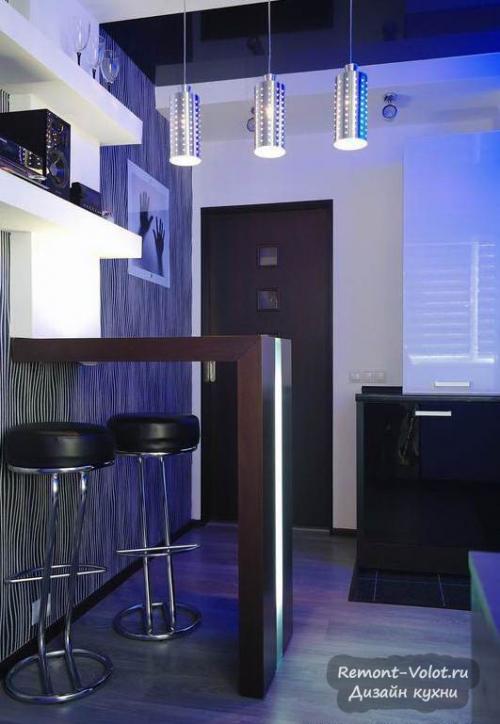 Маленькая барная стойка для кухни. Как разместить барную стойку на маленькой кухне?
