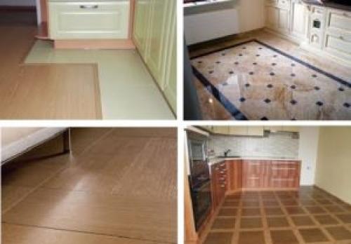 Как сделать пол на кухне