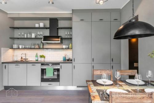 Кухня 1 метр. Дизайн прямой кухни — 9 советов от профи