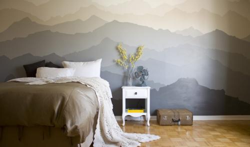 Можно ли рисовать акварелью на стене. Акварельные стены – нетрадиционное украшение дома