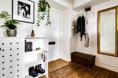 Как оформить прихожую в квартире напротив входной двери. Что можно повесить на стену напротив входной двери: идеи