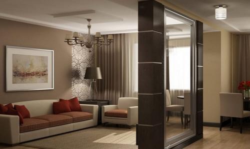 Квартира студия с одним окном