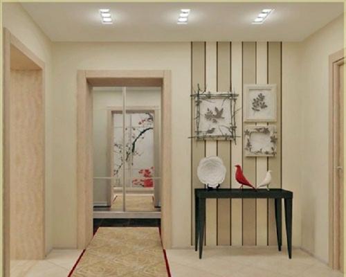 Как оформить прихожую в квартире напротив входной двери. Что можно повесить на стену напротив входной двери: идеи