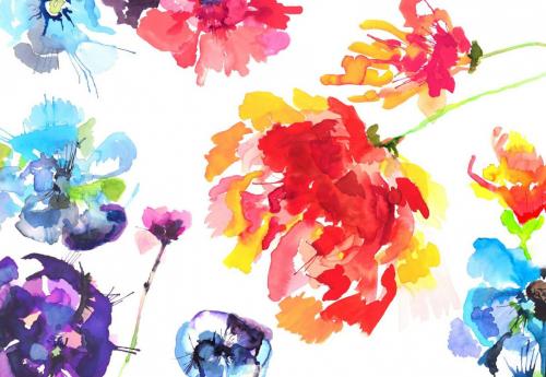 Можно ли рисовать акварелью на стене. Акварельные стены – нетрадиционное украшение дома