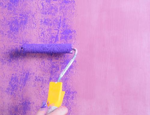 Покраска стен губкой. Зачем красят стены губками и тряпками: добиваемся необычного эффекта