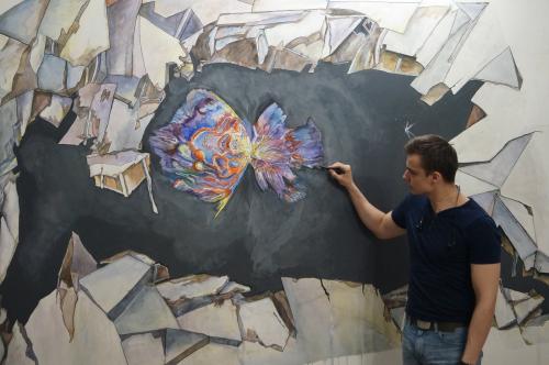 Можно ли рисовать акварелью на стене. Акварельные стены – нетрадиционное украшение дома