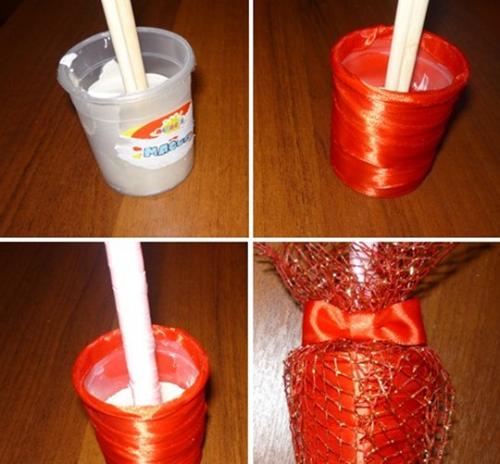 Как сделать топиарий в домашних условиях. Сердце из подручных материалов в домашних условиях ко Дню влюбленных (14 февраля)