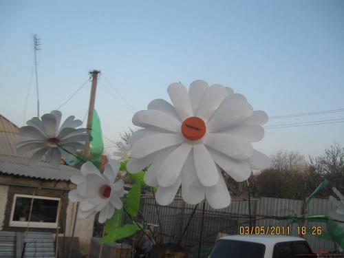 Ландыши из пластиковых бутылок. Инструкция изготовления: 05
