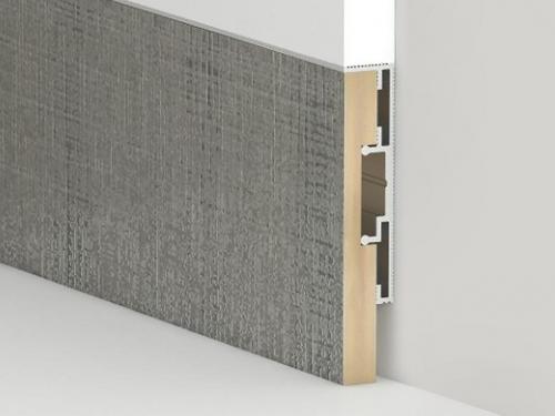 Скрытый плинтус для пола. Главные свойства и достоинства скрытого плинтуса