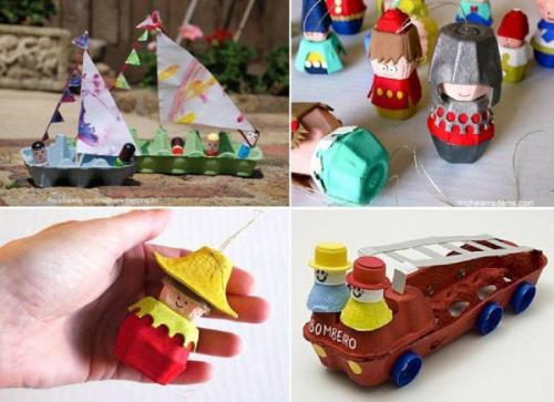 Поделка из яичной коробки. Поделки из яичных лотков: оригинальные идеи, фото и видео мастер классы. Что сделать из яичных лотков?