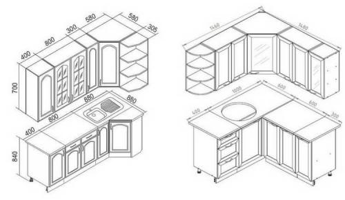Кухонный гарнитур для маленькой кухни. 60 фото кухонных угловых гарнитуров для маленькой кухни