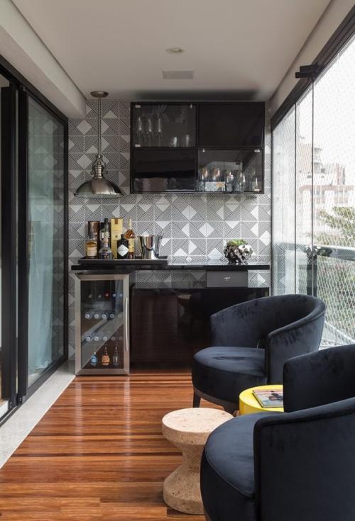 Отделка балкона идеи. Идеи дизайна балкона под столовую зону и кухню