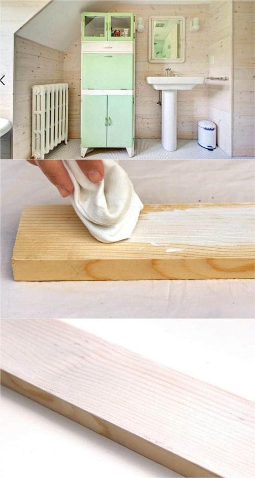 Как покрасить дерево в глянец. 3 метода покрасить дерево в белый цвет с потертостями или под старину