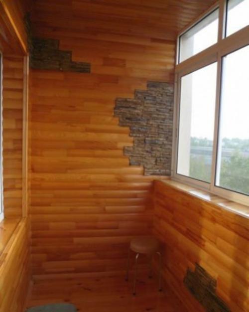 Отделка утепленной лоджии. Доступные варианты отделки для утепления стен