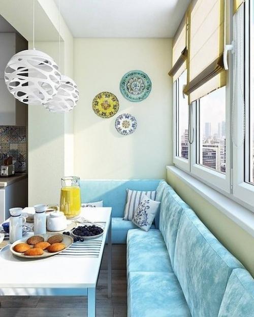 Отделка балкона идеи. Идеи дизайна балкона под столовую зону и кухню