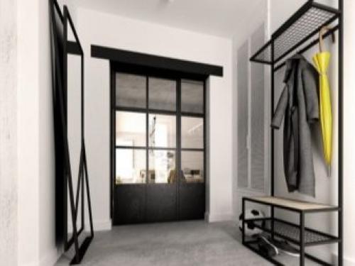 Дизайн гостиной совмещенной с прихожей. Прихожая (холл) совмещённая с гостиной, как выделить входную зону 01