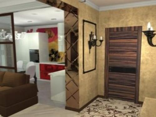 Дизайн гостиной совмещенной с прихожей. Прихожая (холл) совмещённая с гостиной, как выделить входную зону 10