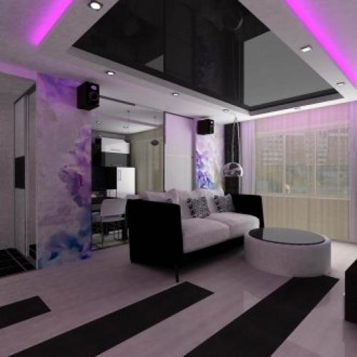 Темный потолок в спальне. Основные правила