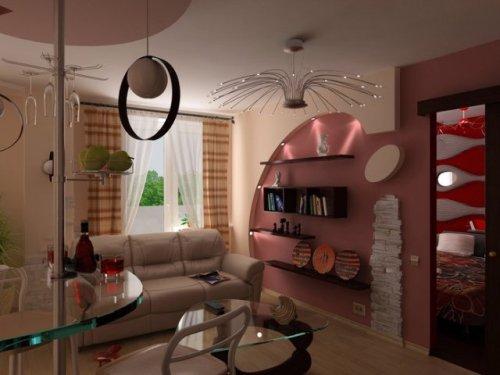 Дизайн однокомнатной квартиры в пятиэтажном доме. Делаем невозможное: раздвигаем границы пространства