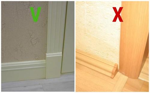 Плинтус напольный. Пластиковый плинтус убьет весь дизайн. 5 правил идеального плинтуса