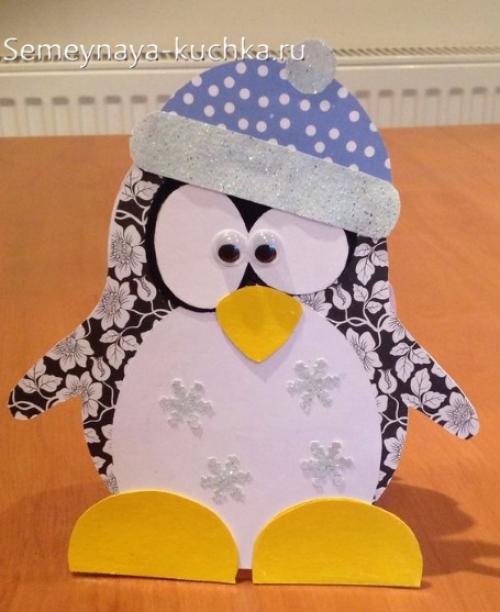 Поделки на новый год в детский сад.  Новогодние поделки из картона