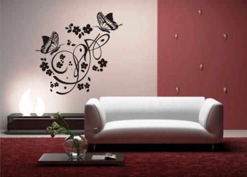 Рисунки на стенах в квартире своими. Художественная роспись стен своими руками