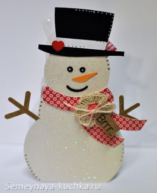 Поделки на новый год в детский сад.  Новогодние поделки из картона