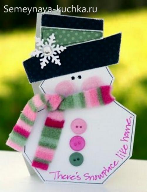 Поделки на новый год в детский сад.  Новогодние поделки из картона