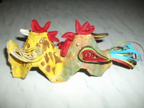 Поделки из яичных лотков для детей. 29 октября. Выставка поделок из яичных лотков на МААМ