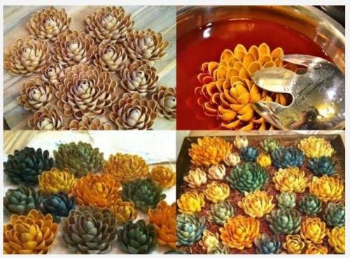 Как покрасить скорлупу фисташек. Панно из фисташек. Мастер-класс