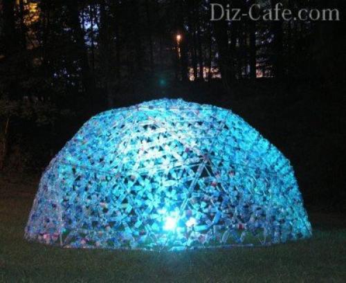 Дома из пластиковых бутылок. Как построить дом из пластиковых бутылок? 11